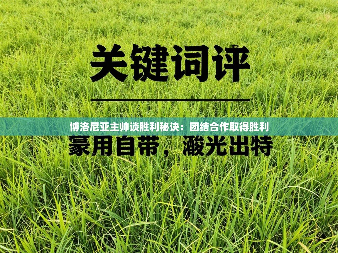 博洛尼亚主帅谈胜利秘诀：团结合作取得胜利